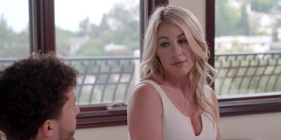 Naughty America: Busty Blonde MILF Bunny Madison fucks her son's bully on PornHD