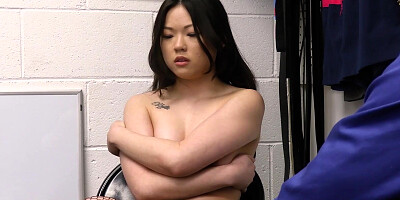 Hot big ass Asian teen admitted that she just wanted dick and she sucked it