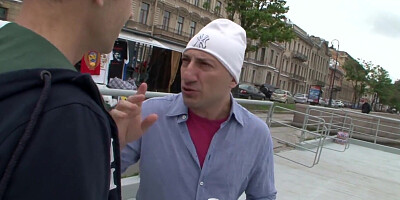 Slutty brunette girl is being brutally fucked in the asshole