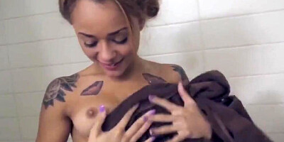 Holly Hendrix busted masturbating and fucked by stepbro