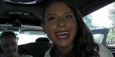 German Big Tits Mature Sexy Susi Picks Up Strangers For Car Orgy Sex