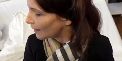 Brunette MILF takes a hard cock up her tight butthole