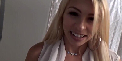 Alex Adams is sucking and riding cock in this close-up video