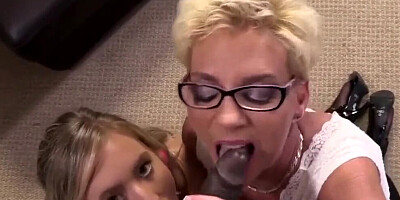 Taylor Lynn and her Stepdaughter take Care of a BBC