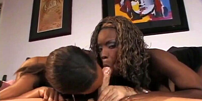 Double Ebony BJ's (Compilation) Part 2