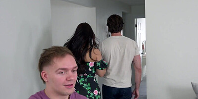 Come play with us, have fun! So we all get to know each other Milf Crystal Rush tells Stepson - S