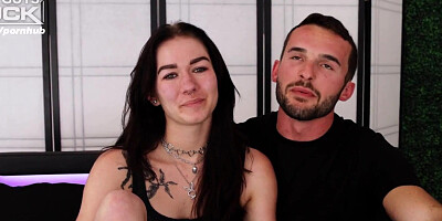 Naughty amateur babe gets her cunt desteoyed with horny stud's johnson