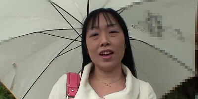 Sloppy creampie for the Asian milf who loves toys and fucking