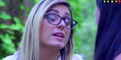 Busty blonde mom Elisa Sanches is being dicked down by a hung neighbor