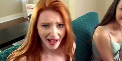 Stepsister Insisted on Playing Strip Poker