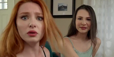 Stepsister Insisted on Playing Strip Poker