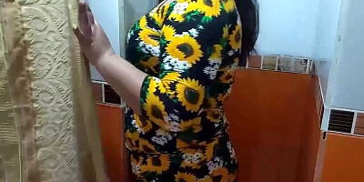 My stepmother goes into the bathroom with me to see me while she is masturbating and then she tells me please, the fuck that is