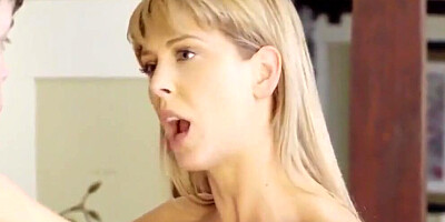 Slutty MILF wants to try stepdaughter's boyfriend in a threesome