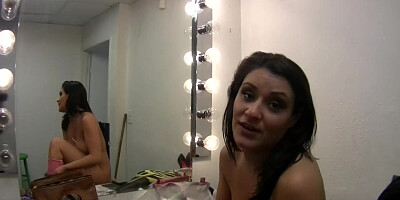 Charley Chase plays with a hard dong on a Christmas Eve