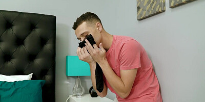 Fucking My Step Son after He Tries to Steal My Pantyhose - Cory Chase