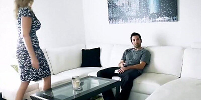 Full-bosomed MILF Julia Ann makes her stepson very happy