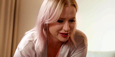 SHAME4K. Sex with teacher is the only way to make stud keep her secret