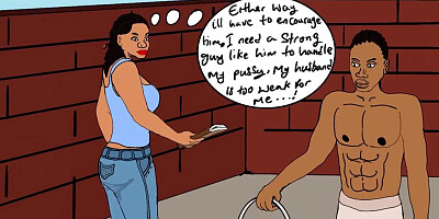 My Fantasy Turn Real When My Landlord Wife Ask Me for a Hardcore fuck,i Never Know She's a Superb Dick Sucker