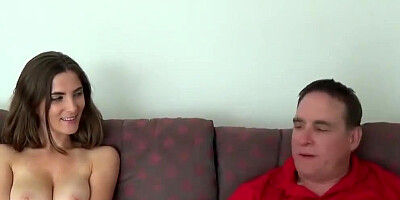 Daughter Fucks her StepDad to get out of Trouble