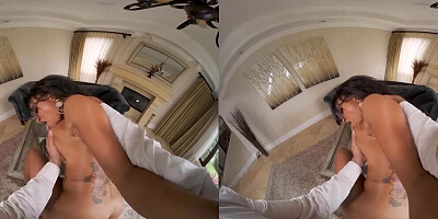 Anya Ivy gets her juicy cunt nailed in this hot VR