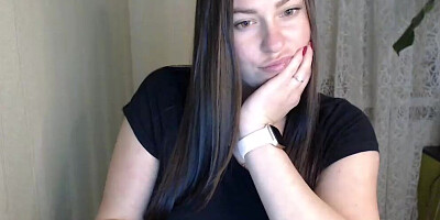 Beautiful russian girl shows us her majestic boobs