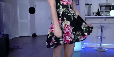 POV blowjob and pussy pounding with a slutty blonde in the main role