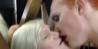 LACEYSTARR - Kinky GILF Bondage in Lesbian Threesome