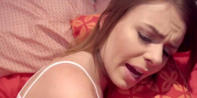 Naughty stepsisters are getting banged hard by their perverted stepdad