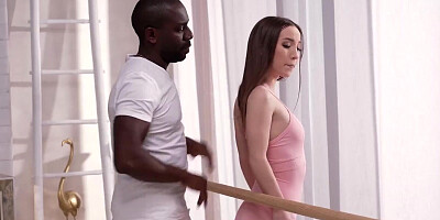 Cute PETITE Teen Kate Quinn Gets Her TIGHT Pussy BANGED By A HUGE Cock