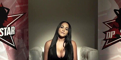 Big boobs brunette Kimberly Kendall has some interesting porn experiences to share