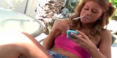 Classic lesbian video shows Brooklyn Lee and Jewels Jade licking