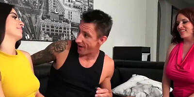 Milf stepmom rides cock