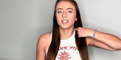 Getting it on alone is Gia Derza's favorite way of satisfaction