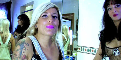 Porn casting with a young Spanish blonde Baby Reed with a perfect body