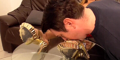 Perverted matures are playing with their slaves in this homemade compilation