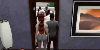 Stepmother & Stepdaughter get Used by Filthy Homeless - Part 3 - DDSims