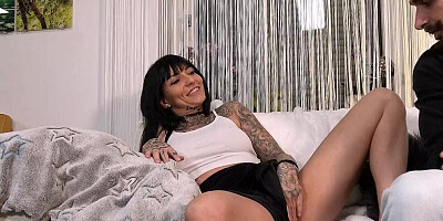 German Inked Mom Sendy Sugar seduce Young Guy to Cheating Fuck