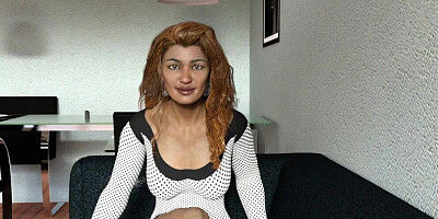 POV-style 3D sex cartoon shwos a horny stepmom getting fucked