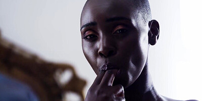 Black nympho Zaawaadi gives herself to that horny young lad