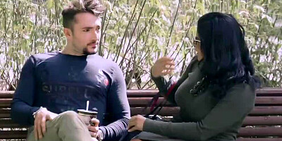 Two busty latin stepsisters fight over a lucky cock