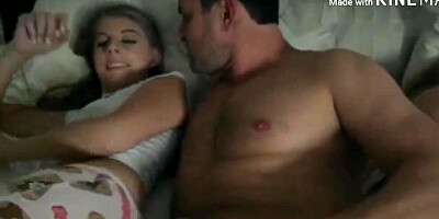 Scared Horny Stepdaughter gets Fucked after Cuddling (sex Family)