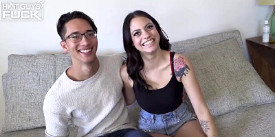 19yo Nerdy Shy Jock Fucks Big Titty 18yo Latina
