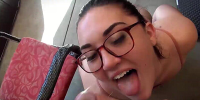 Big Dick for Petite Teen With Glasses (Kat Monroe Interview) - Mark White