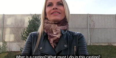 PublicAgent Tall Blonde Fucks for Money