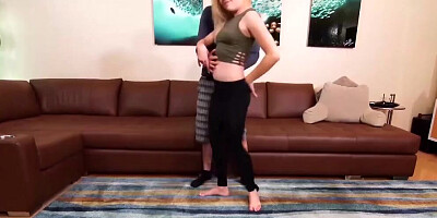 Tight Flexi Step Sister Banged