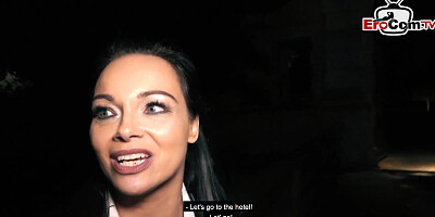 GERMAN HOUSEWIFE PUBLIC PICK UP - MILF Casting Agent