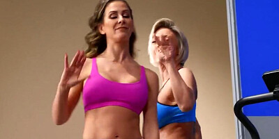 Brazzers - Personal Trainer Cherie Deville Pervs Cock