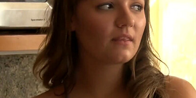 Naughty Charlotte Blowing her Moms Boyfriend