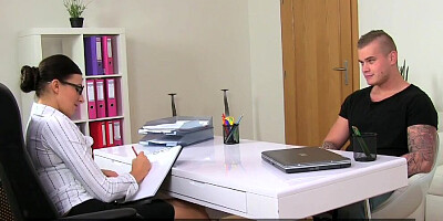 FemaleAgent. Promise of a big wage is the key to unlock this studs cock