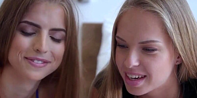 Cute brunette doll gets her tiny hole stretched with a BBC